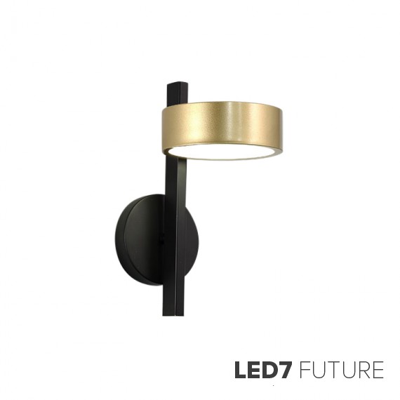 Loft Industry Modern - Cross-Cross Brass Wall